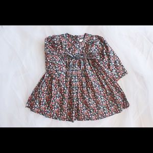 Toddler Girl French Floral Dress